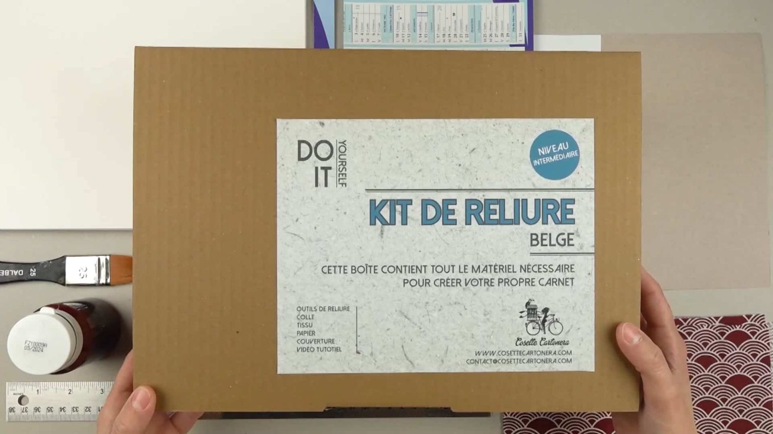 Kit De Reliure Belge - Cosette Cartonera