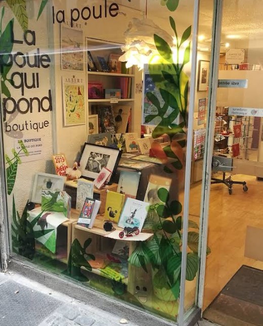 la poule qui pond librairie