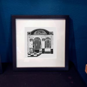 Linogravure : L'atelier de Cosette