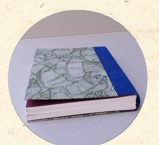 Reliure Sewn Board - carnet avec couverture illustrée
